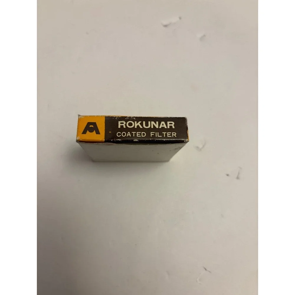 AETNA ROKUNAR COATED FILTER TYPE D 520s 80B CAMERA LENS FILTER